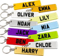 Custom 3D Number Plate Keyring, Personalised Name Keychain, Registration Key ring, Custom Number Plate Keyring, New Pass Driver, Keychain Gift